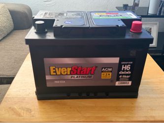 Brand new battery with receipt