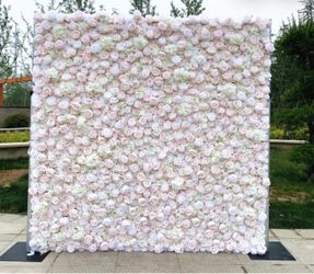 Flower wall 8’ x 8’