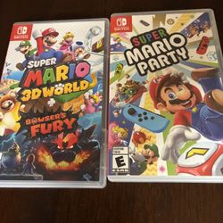 Súper Mario 3D World And Super Mario Party