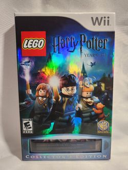 Lego Harry Potter Wii Years 1-4 Nintendo Collector's Edition