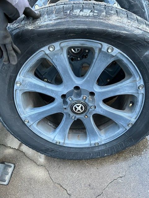  20" ATX AMERICAN RACING 6 LUG RIMS