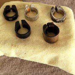 USED BMX SEAT CLAMP  USED GOOD SHAPE HABLO ESPAÑOL  BMX PARTS 