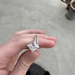 6ct Moissanite Ring Size 6 