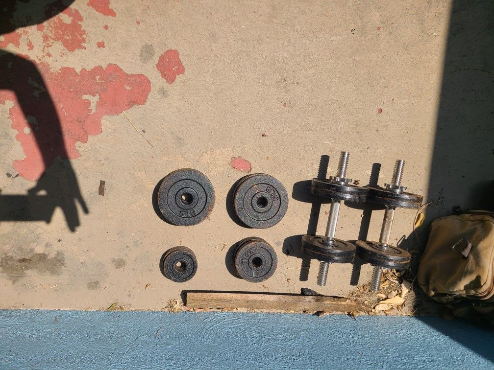 dumbell set