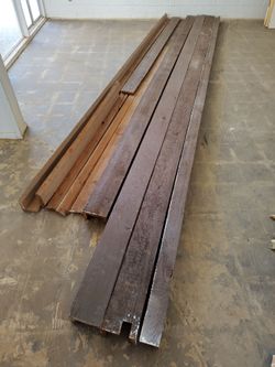 Rough Sawn Lumber. 6x3½" Beams (14½ and 16½ ft long)
