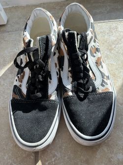 Animal Print Vans 8.5 Women