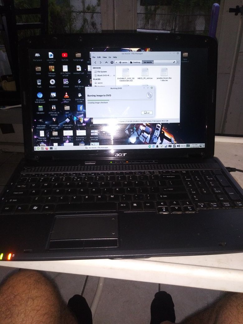 Acer Laptop Good Condition Good Battery Fully loaded asking $90