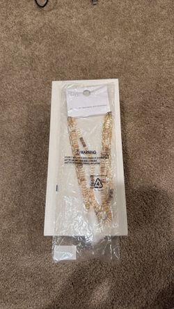 Layered Gold Tone & Neutral Beaded Bracelet Set – New