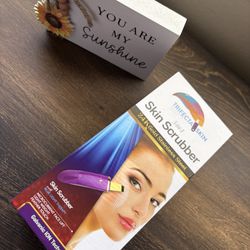 3-in-1 Skin Scrubber 24k Gold Stainless Steel 