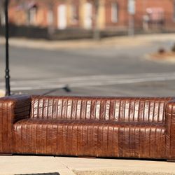 Moe’s Collection Real Leather sofa