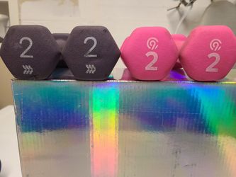 2 lb Neoprene dummbbell set (Two sets)