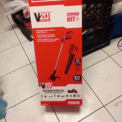Weed Trimmer + Blower combo kit 
