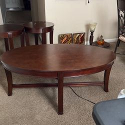  Coffee Table And End Tables 