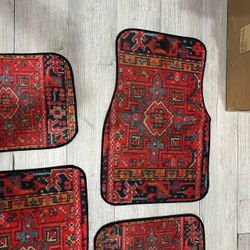 Car floor mat 
Universal and fits any cars