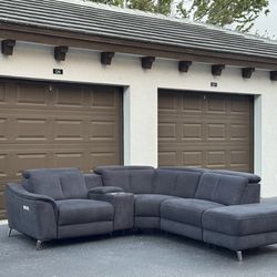 🛋️ Couch/Sofa Sectional - Recliners - El dorado - Dark Blue - Delivery Available 🚛