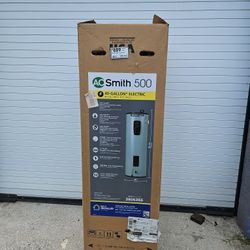 AO Smith 40 Gallon Electric Water Heater. Retails $ 950