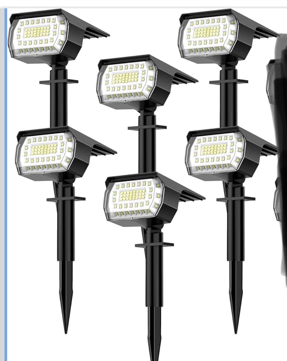 Outdoor Solar Lights, [6 Pack