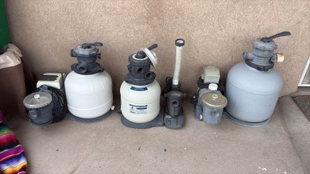 Sand pumps for above ground pools