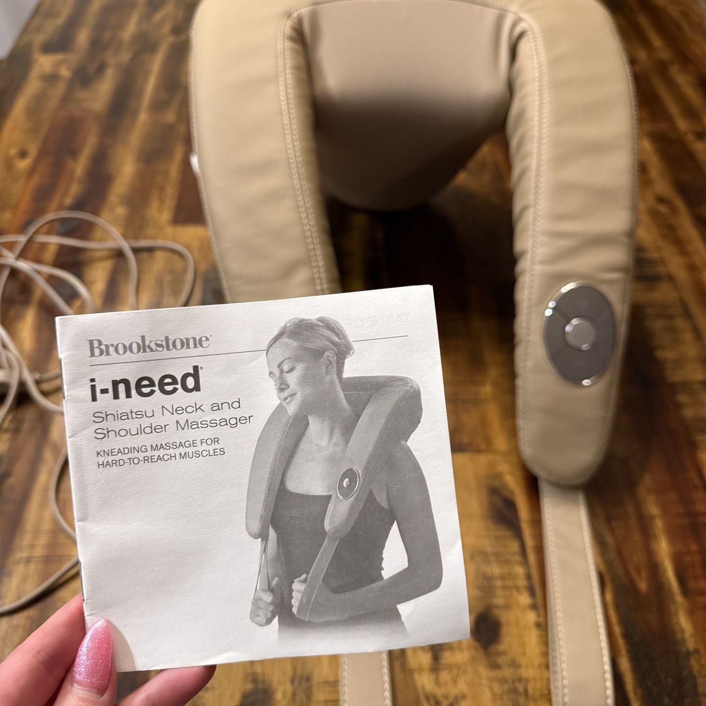 Brookstone Neck Massager & Heat Pad