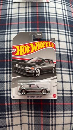 Hot Wheels '90 Honda Civic EF HW ‘22 Honda Series 1/5 Gray VHTF!