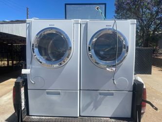 Bosch washer and gas dryer