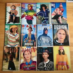 Large Lot 12 Dale of Norway Knitting Pattern Books