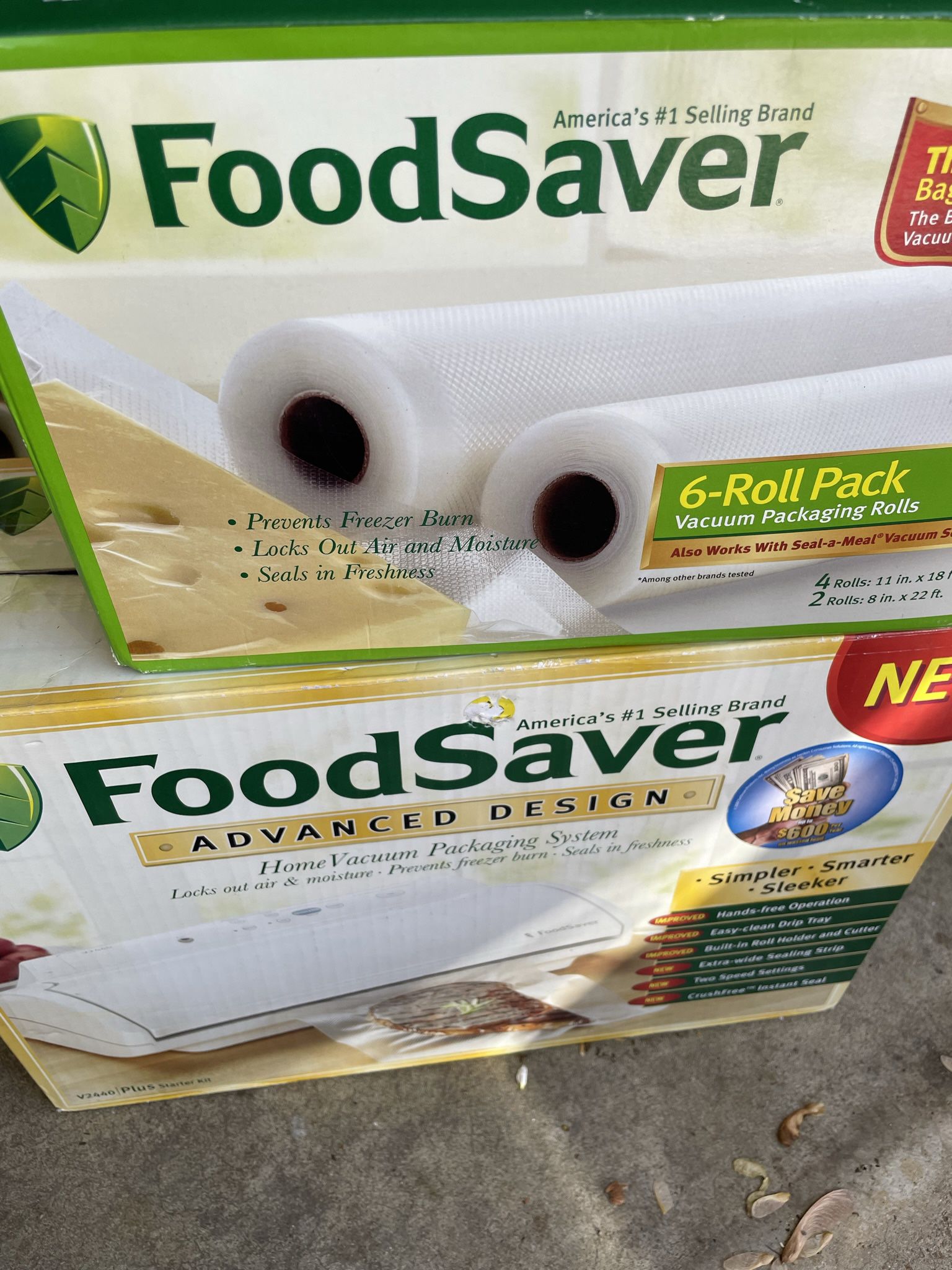 New Food Saver Advanced Design Lot