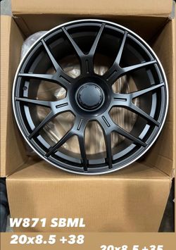 Matte Black W871 Wheels 20x8.5 - $39 Down