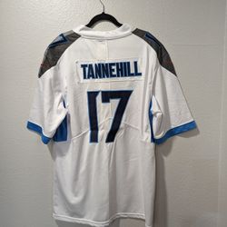 Ryan Tannehill #17 Tennessee Titans White Nike Game Jersey NFL Players Size L