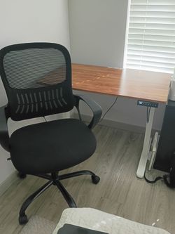 Electric Desk with chair