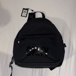 DKNY Small Black Backpack 