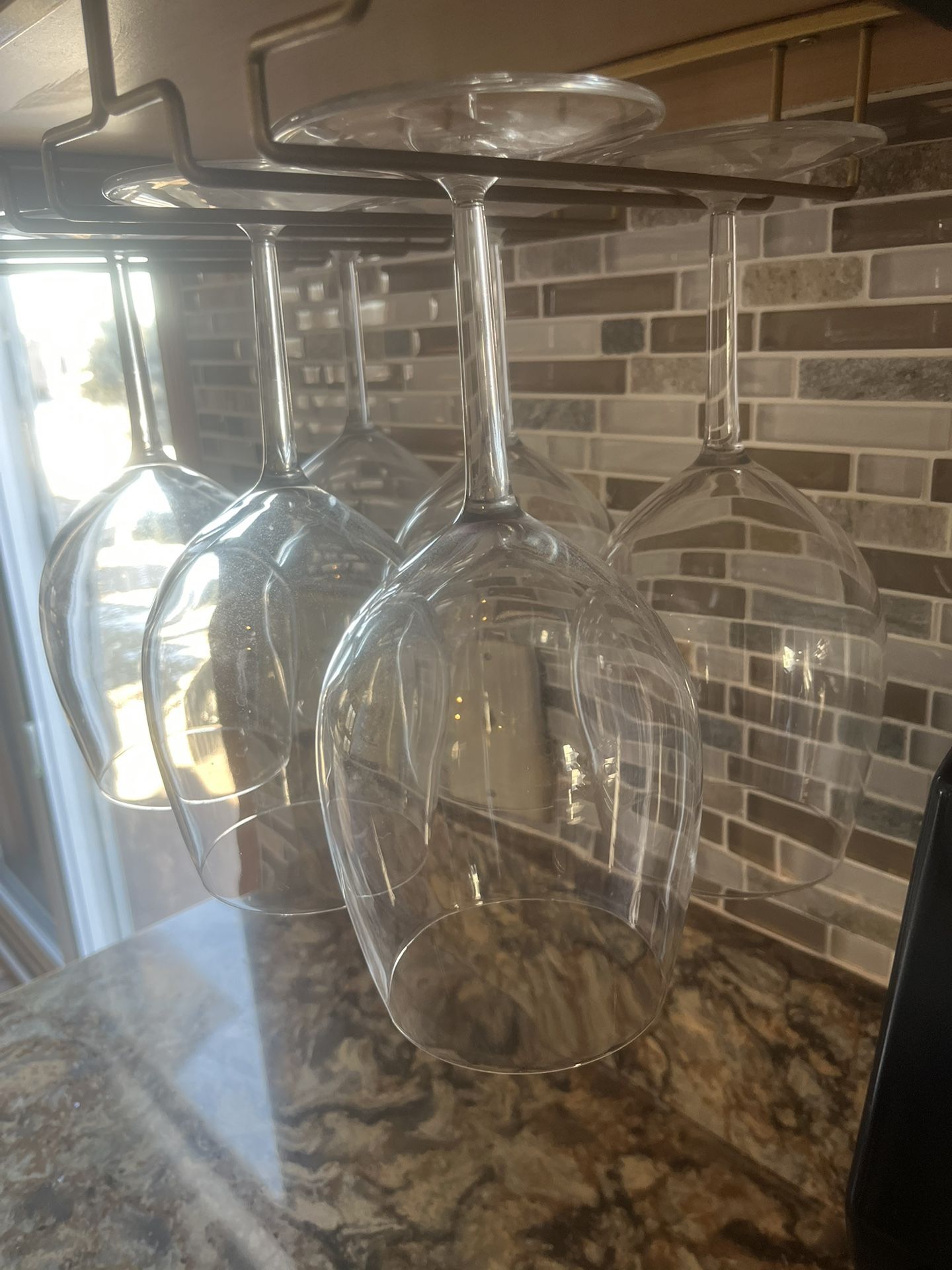 6 Wine Glasses