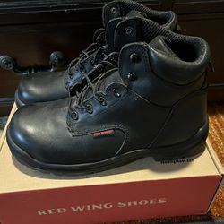 Red Wing Shoes Men’s 6-inch Composite Toe Work Boots (2234) - Black Yukon Leather 