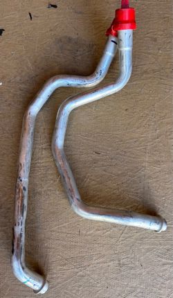 Heater core return lines for a 2017 Pro Master city