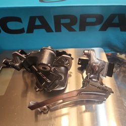 Shimano 105 10 Speed Front And Rear Derailleur
