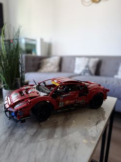 LEGO Technic Ferrari Race Car – Large Detailed Model