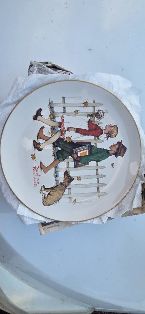 Norman Rockwell Collectors Plates