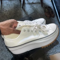 White Converse 