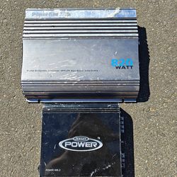 Car Stereo Amplifiers (untested, sold as is)
