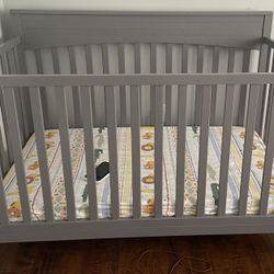 Baby Bed With Mattress