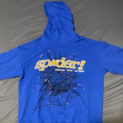 Sp5der, Color Blue, Size Medium Men’s 
