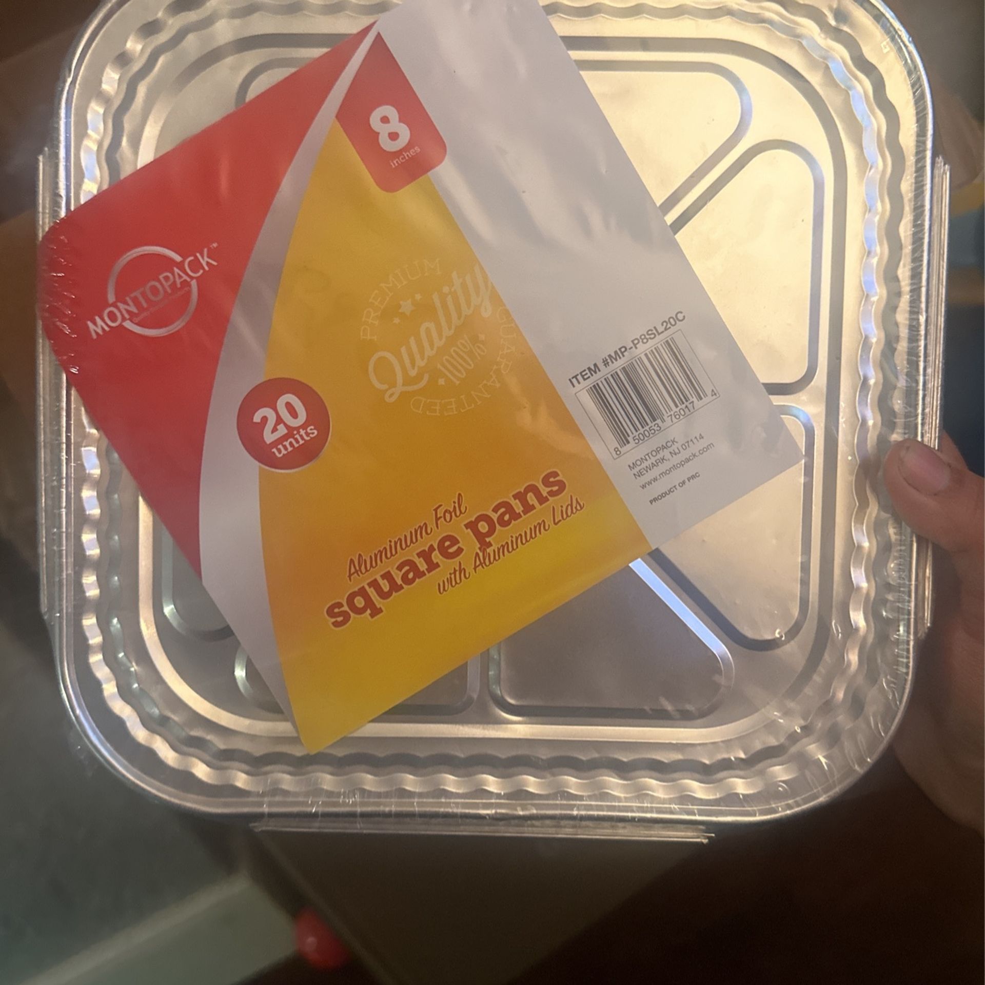 New Square Aluminum Foil Pans