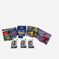 PJ Masks Bundle – Plush, Books, and Figures