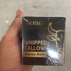 ANURAG Whipped Grass-Fed Tallow Balm with Raw Honey, 4 Oz | All-Natural Moisturizer for Face & Body | Hydrating Cream for Dry Skin, Luminous & Firming