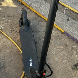 Electric Scooter.   Romulo
