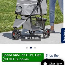 New Collapsible Dog  And Cat Stroller 