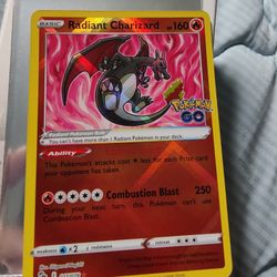 Radiant Charizard Pokemon Go