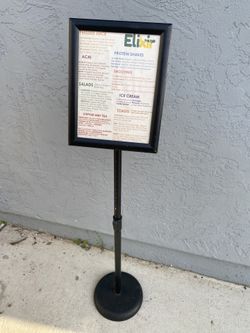 Menu Stand