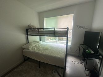 Twin over twin bunk bed