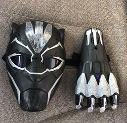 Marvel black panther mask and claw